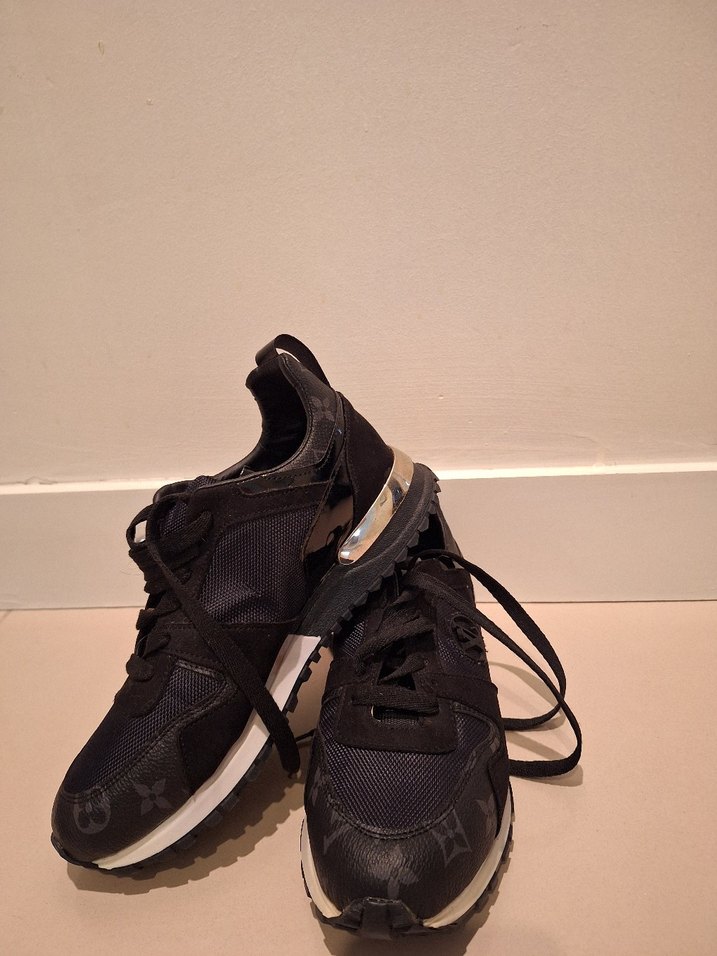 Kadın Siyah Spor Ayakkabı Velcro - Görsel 3