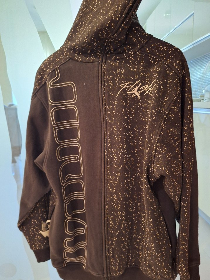 Erkek Siyah Kapüşonlu Michael Jordan - Görsel 4