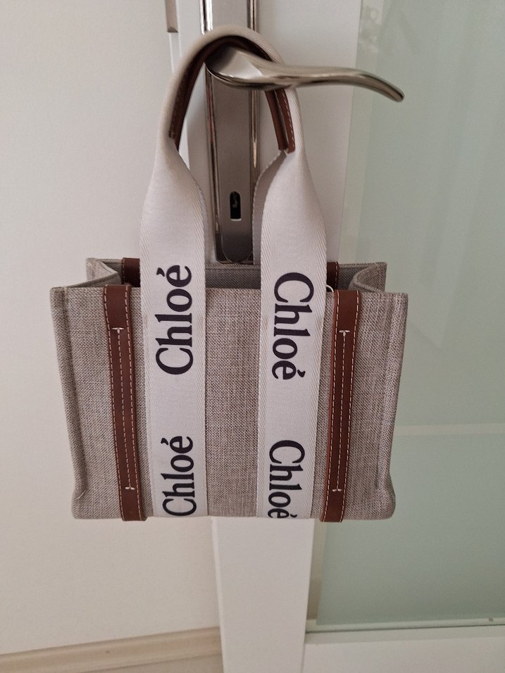 Chloé Bej Desenli Kadın El Çantası - Görsel 2