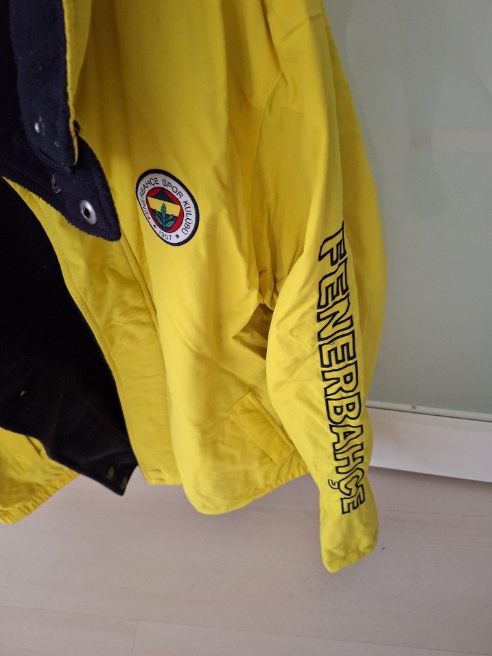 Sarı Fenerbahçe Erkek Montu - Görsel 3