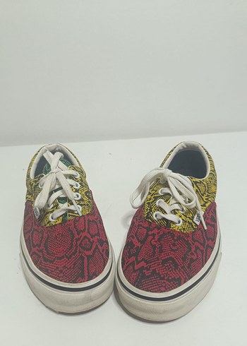 Vans Yılan Desenli Renkli Kadın Spor Ayakkabı