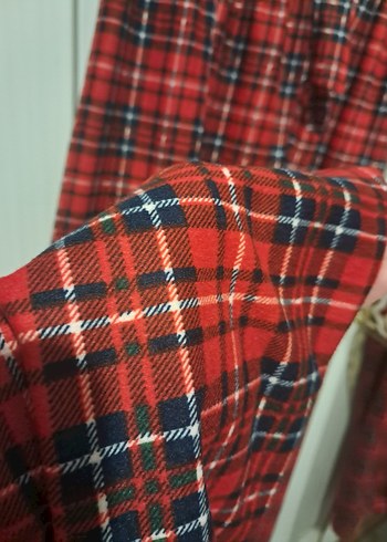 Kırmızı Ekose Erkek Pijama Altı - Görsel 4