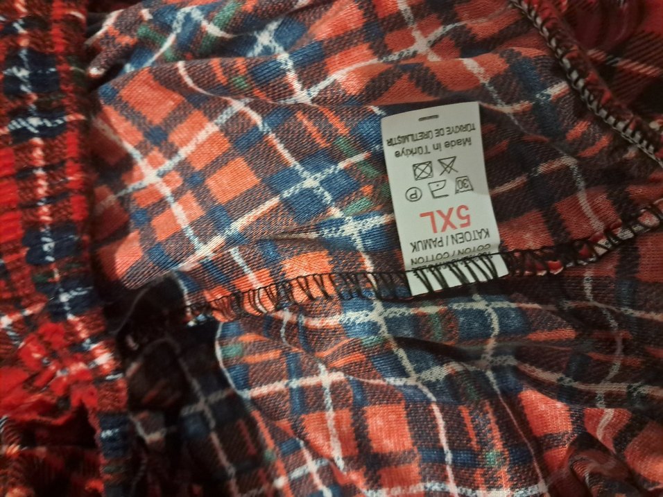 Kırmızı Ekose Erkek Pijama Altı - Görsel 5