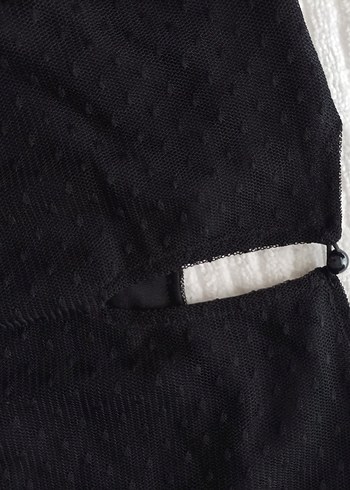 Civil kız çocuk siyah elbise - Görsel 9