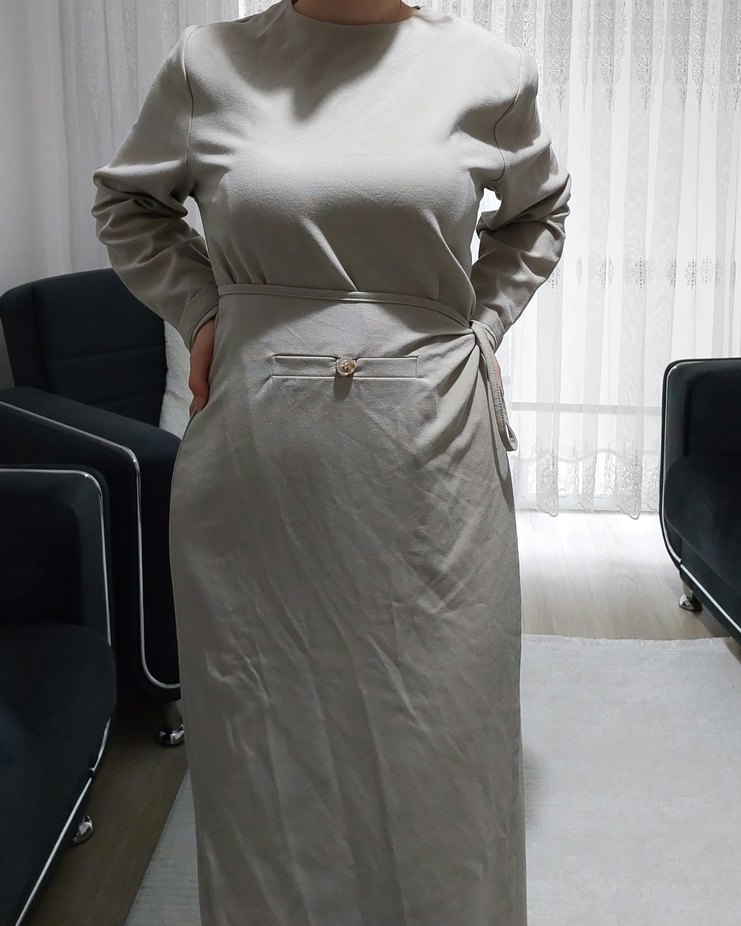 Tesettür elbise - Görsel 4