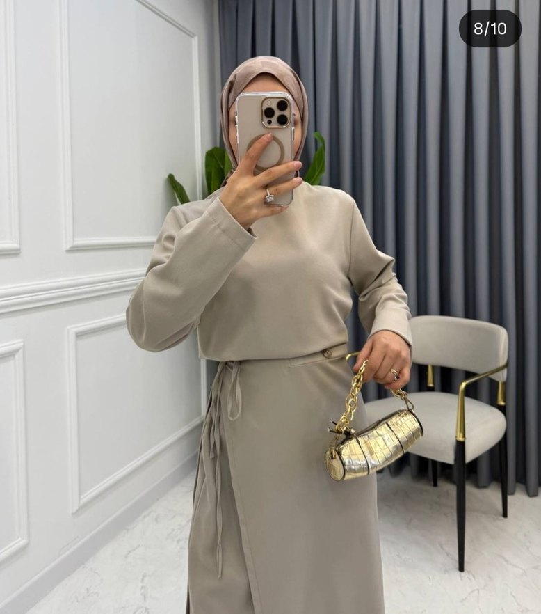 Tesettür elbise - Görsel 2