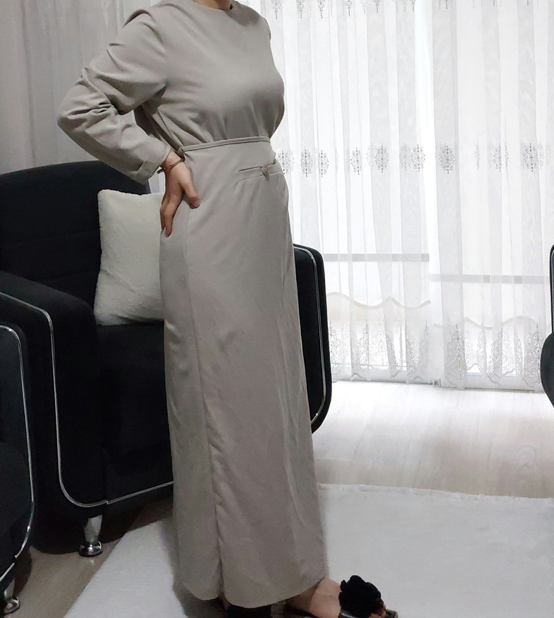 Tesettür elbise - Görsel 5