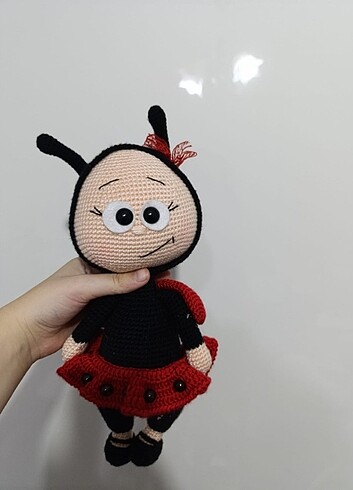 Uğur böceği amigurumi