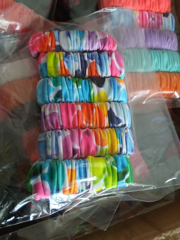 Renkli Elastik Bohem Saç Tokaları - Görsel 4