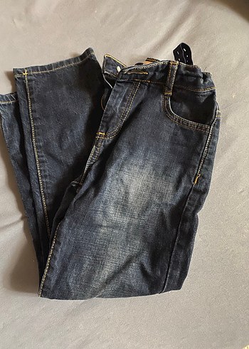 5 Yaş Beden Erkek Çocuk Gri Regular Fit Kot Pantolon