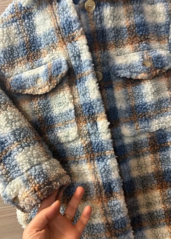 Erkek Çocuk Düğmeli Ekose Desenli Ceket son fiyat - Görsel 5