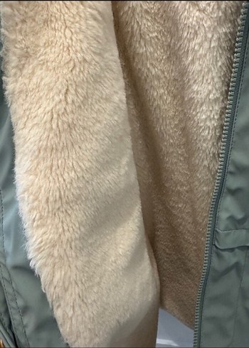 Kapüşonlu Gri Erkek Çocuk mont - Görsel 2