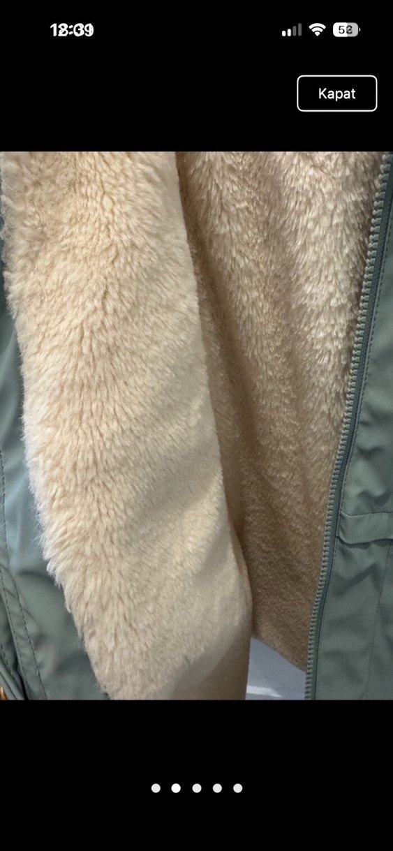 Kapüşonlu Gri Erkek Çocuk mont - Görsel 2