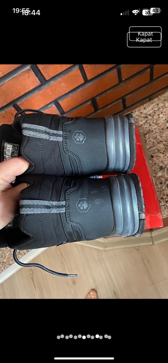 Gri Bağcıklı Erkek Outdoor Botları - Görsel 3