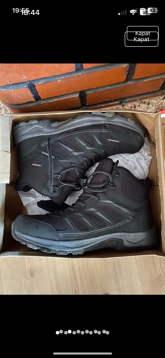 Siyah Erkek Outdoor Bağcıklı Bot - Görsel 2