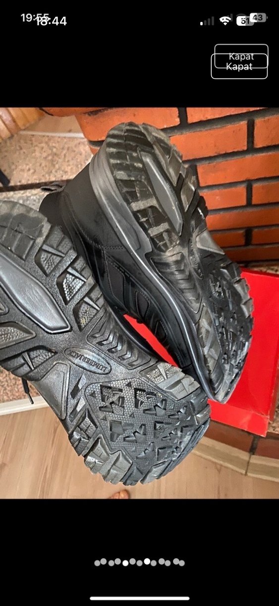 Siyah Erkek Outdoor Bağcıklı Bot - Görsel 5