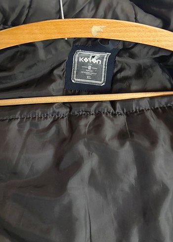 Düğmeli Siyah Midi Erkek Mont - Görsel 5