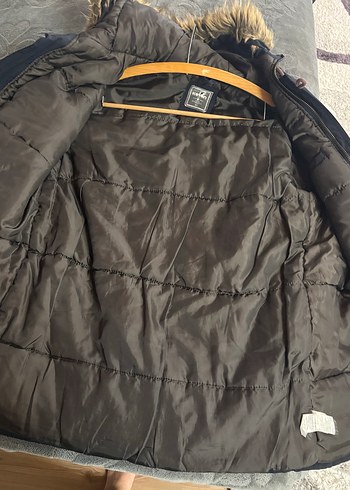 Düğmeli Siyah Midi Erkek Mont - Görsel 6