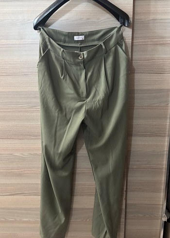 Kadın Haki Uzun Kollarsız Takım - Görsel 2