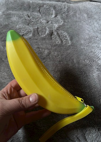 Muz Desenli Sarı kalemlik - Görsel 3