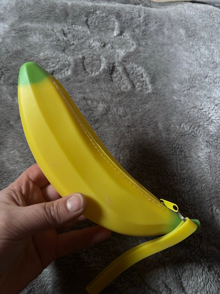 Muz Desenli Sarı kalemlik - Görsel 3