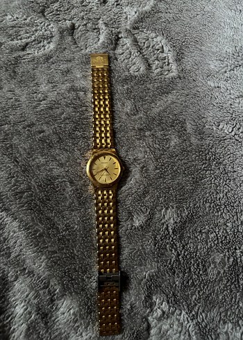 Altın Renkli Vintage Kadın Kol Saati - Görsel 3