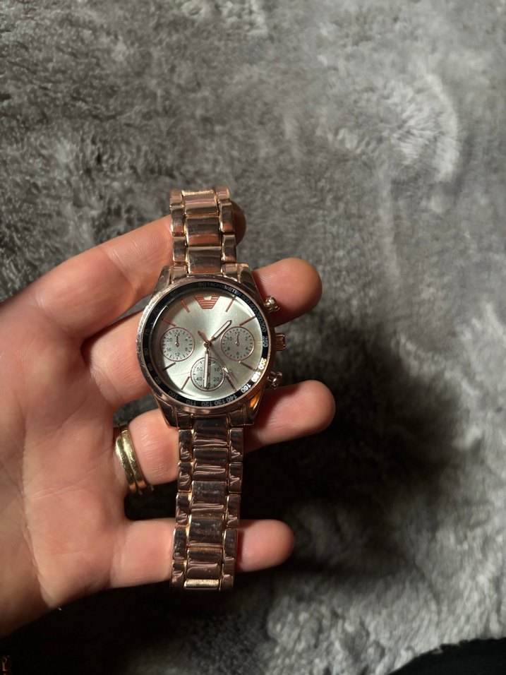 Gri Kordonlu Kadın Saat - Görsel 2