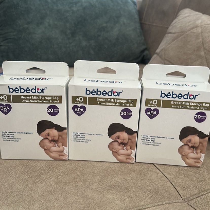 Bebédor Anne Sütü Saklama Poşeti 20'li BPA'sız - Görsel 3