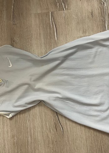 Nike Acik Gri Uzun Elbise