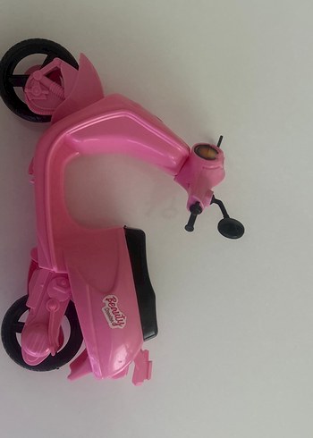 Pembe Renkli Oyuncak Motosiklet