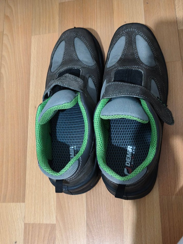 Çelik burunlu iş Ayakkabısı Velcro Bantlı - Görsel 3