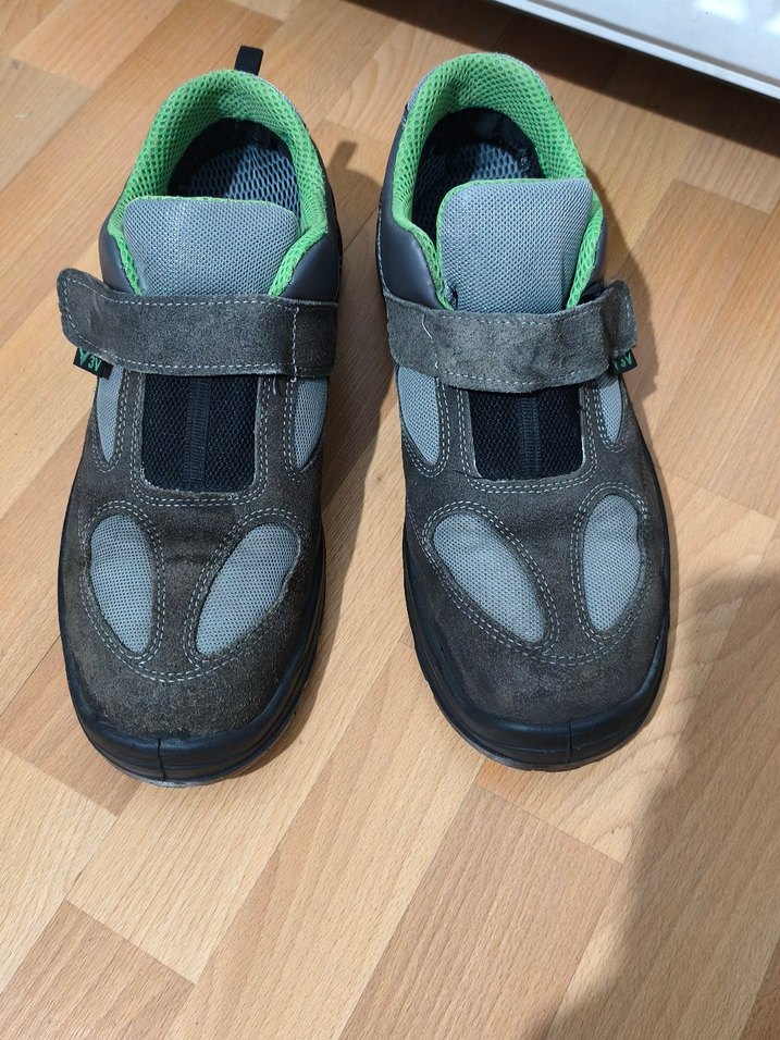 Çelik burunlu iş Ayakkabısı Velcro Bantlı - Görsel 5