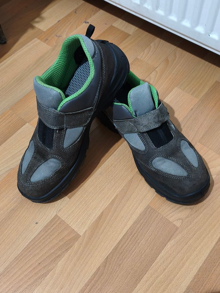 Çelik burunlu iş Ayakkabısı Velcro Bantlı - Görsel 4