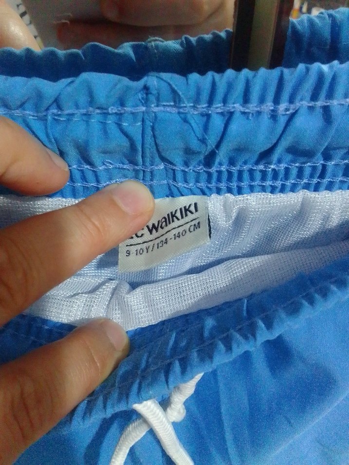 Erkek  çocuk Elastik Bel Rahat Mini Mayo - Görsel 2