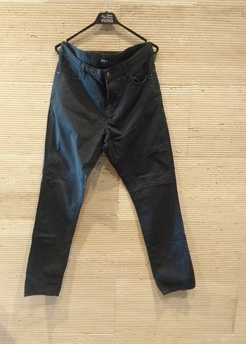 LC Waikiki Siyah Regular Fit Denim Erkek Pantolon