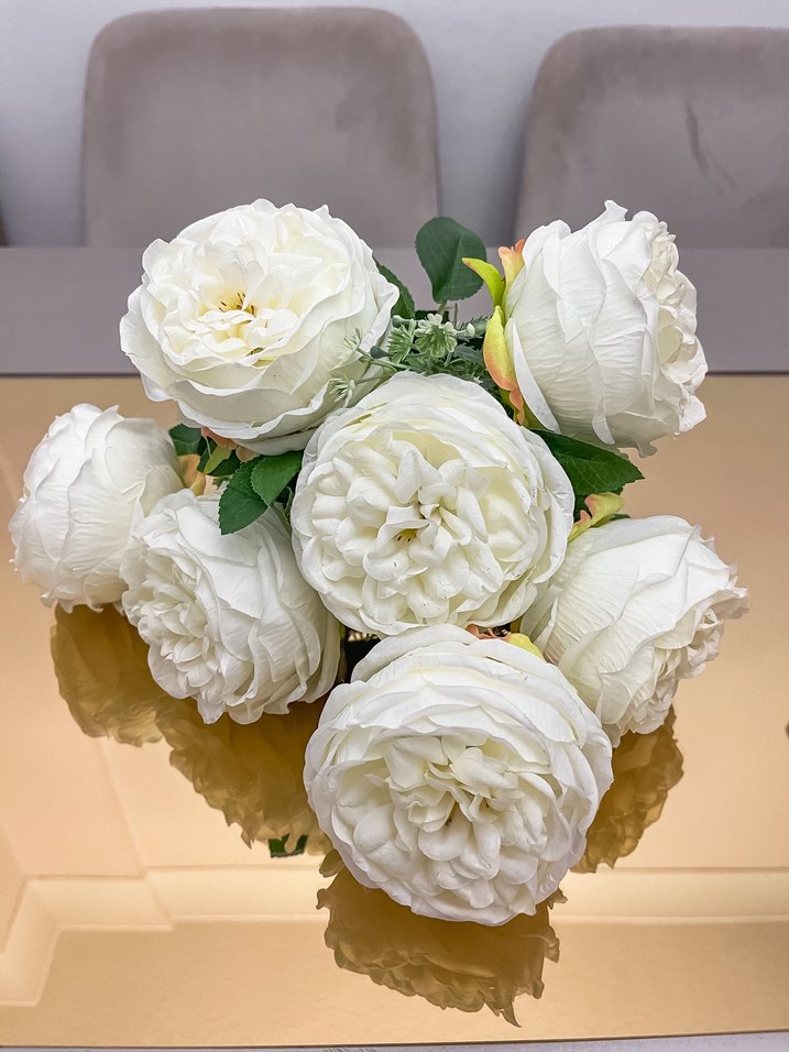 Yapay şakayık çiçek (fırınlanmış) - Görsel 3