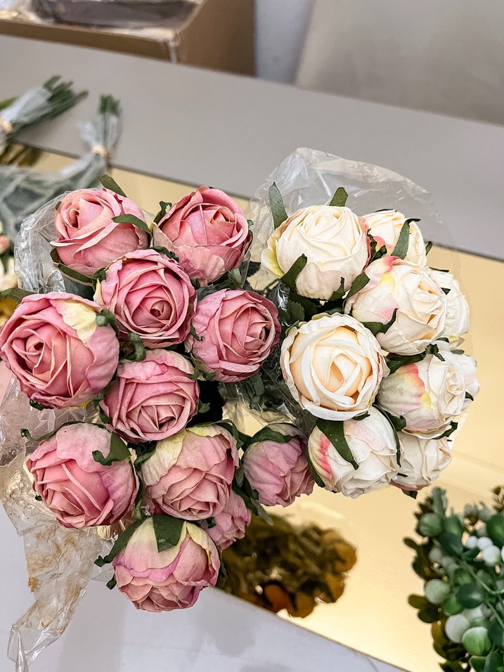 Yapay çiçek demeti - Görsel 2