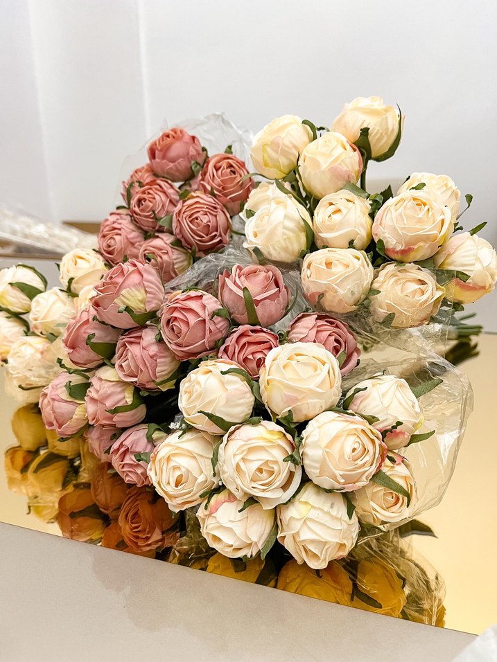 Yapay çiçek demeti - Görsel 3