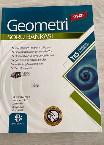 TYT-AYT Geometri Soru Bankası ve Benim Hocam Fizik kitabı