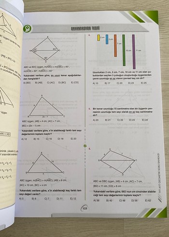  Beden TYT-AYT Geometri Soru Bankası ve Benim Hocam Fizik kitabı