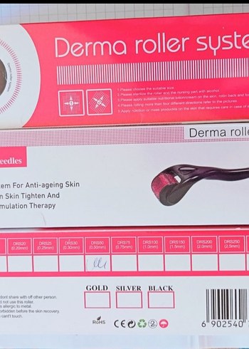 Mor Derma Roller Cilt Bakım Aleti - Görsel 3