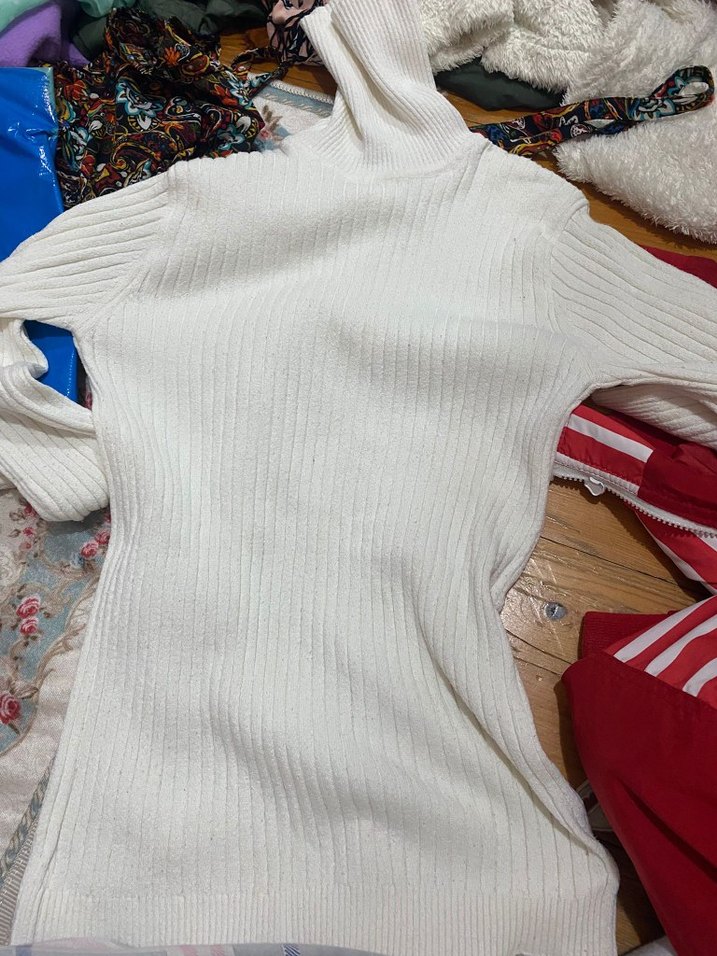 Gri Beyaz Nakışlı Köpek Kıyafeti Velcro - Görsel 2