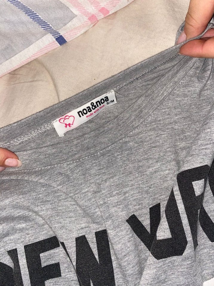 Gri Baskılı Hamile Elbisesi S M - Görsel 2