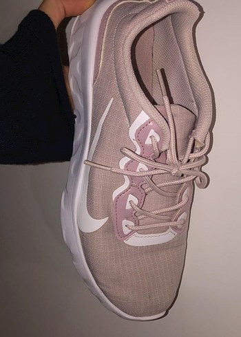 Nike Pembe Bağcıklı Spor Ayakkabı