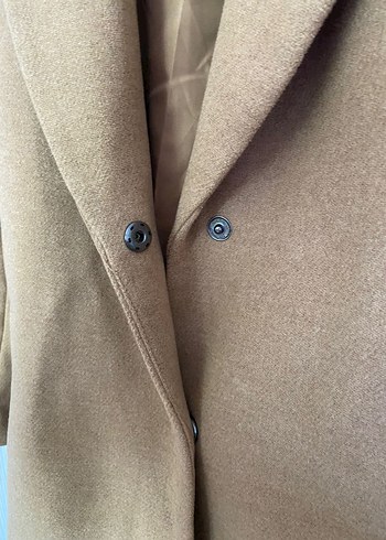 xs Beden H&M Camel Midi Boy Kuşaklı Kaban