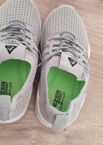 Gri Bağcıklı Erkek çocuk Spor Ayakkabı - Görsel 2