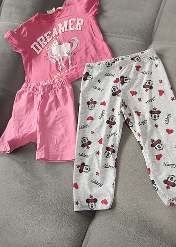 Toplam fiyat, Bebek Kız Baskılı Pijama Takımı - Görsel 2