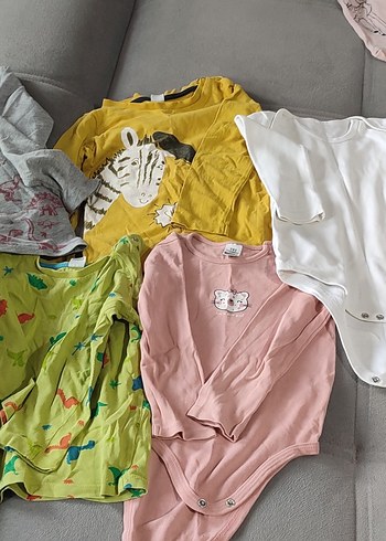 Toplam fiyat, Bebek Kız Beyaz Düğmeli Kısa Kollu Body - Görsel 2