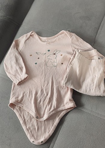 %100 organik kumaş zıbın takımı - Görsel 5