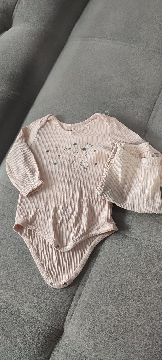 %100 organik kumaş zıbın takımı - Görsel 5